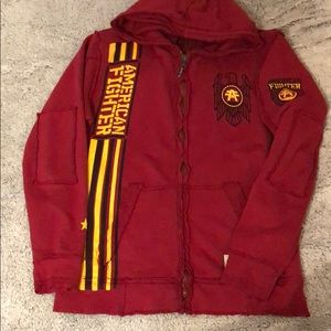 American Fighter Zip Up Hoodie